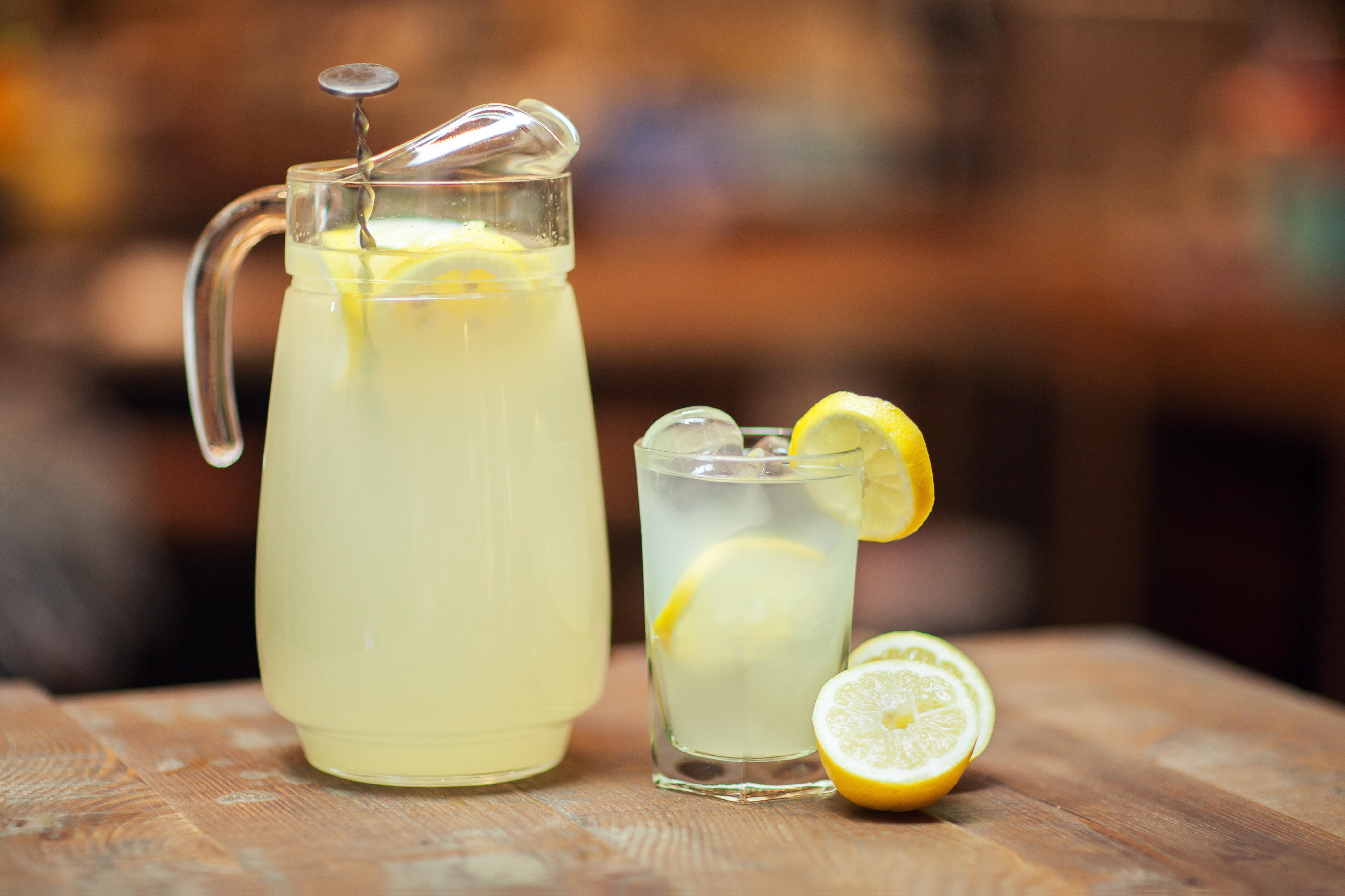 Lemonade glass