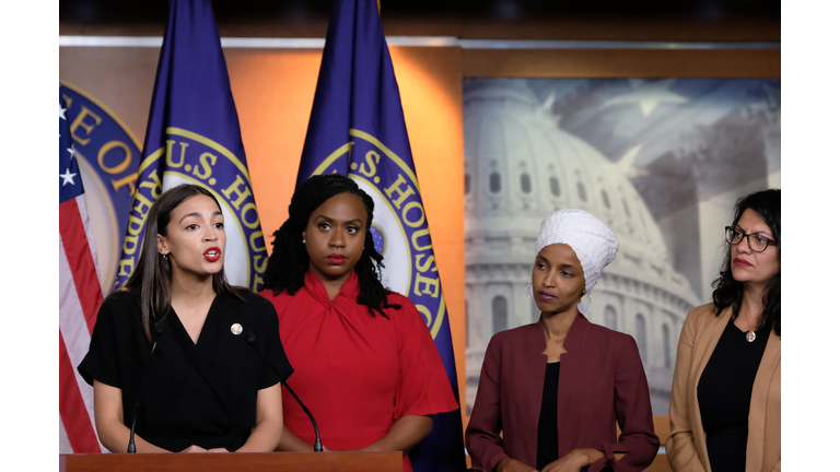 Congresswomen Ocasio-Cortez, Tlaib, Omar, And Pressley