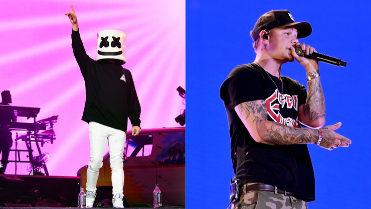 Kane Brown And Marshmello Drop One Thing Right Music Video