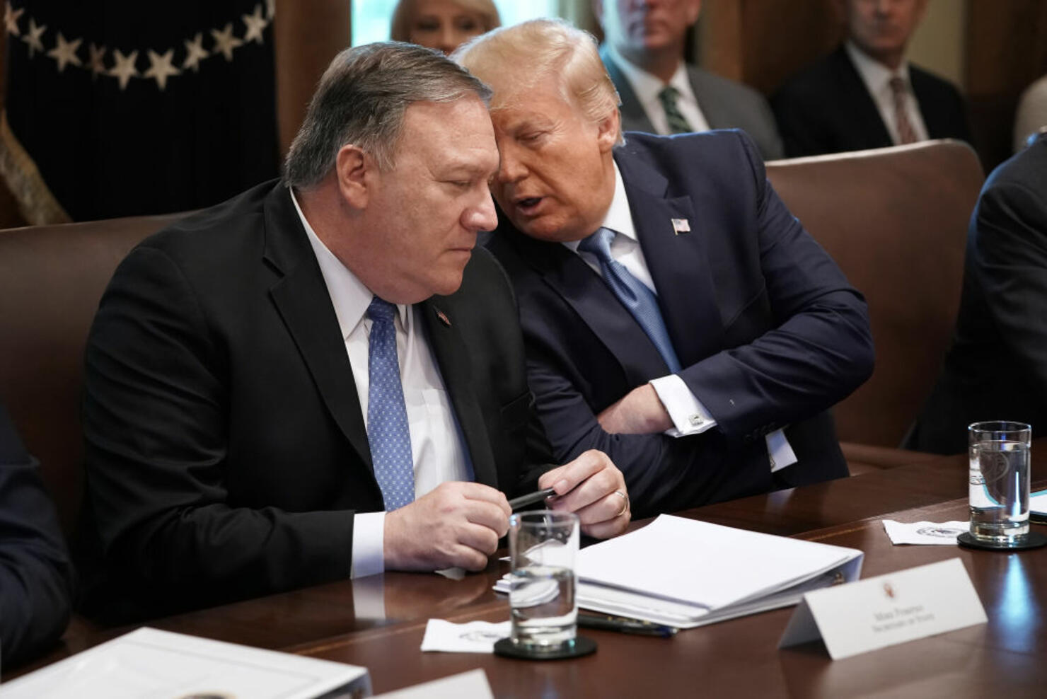 President Trump Holds A Cabinet Meeting At The White House
