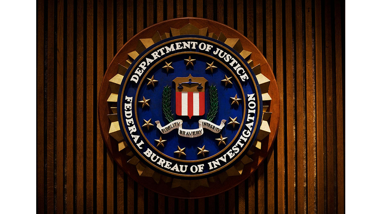 A crest of the Federal Bureau of Investi