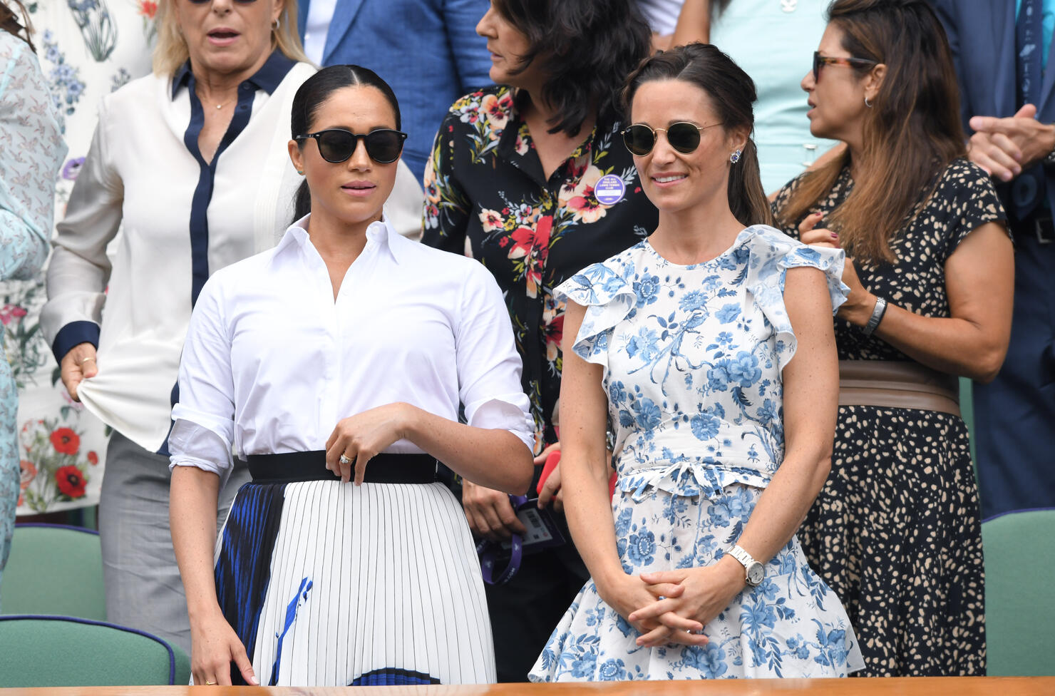 Celebrities Attend Wimbledon 2019