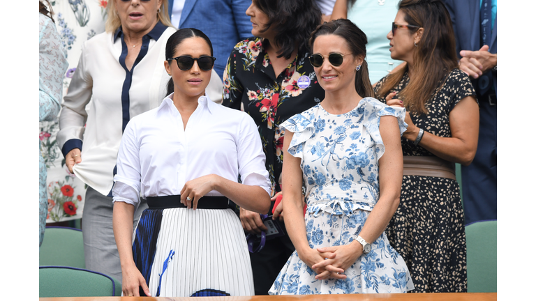 Celebrities Attend Wimbledon 2019