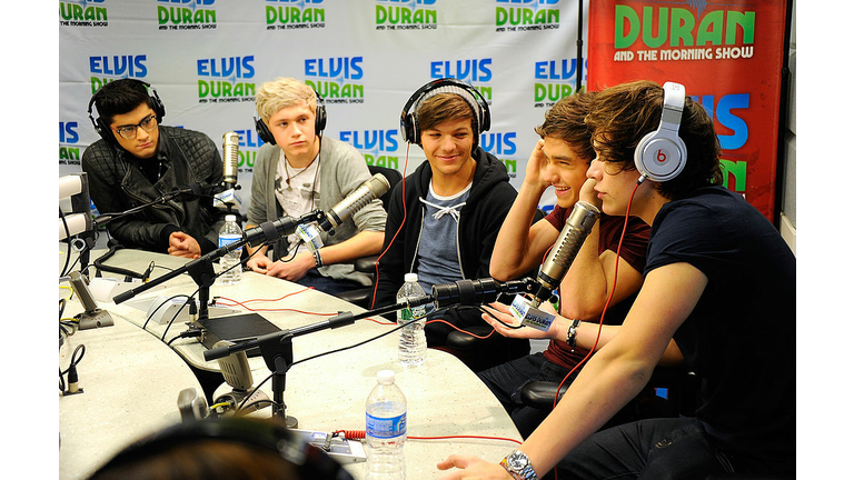 One Direction Visits "The Elvis Duran Z100 Morning Show"