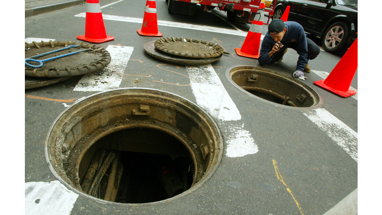 Manholes Pop Up Near Empire State Building