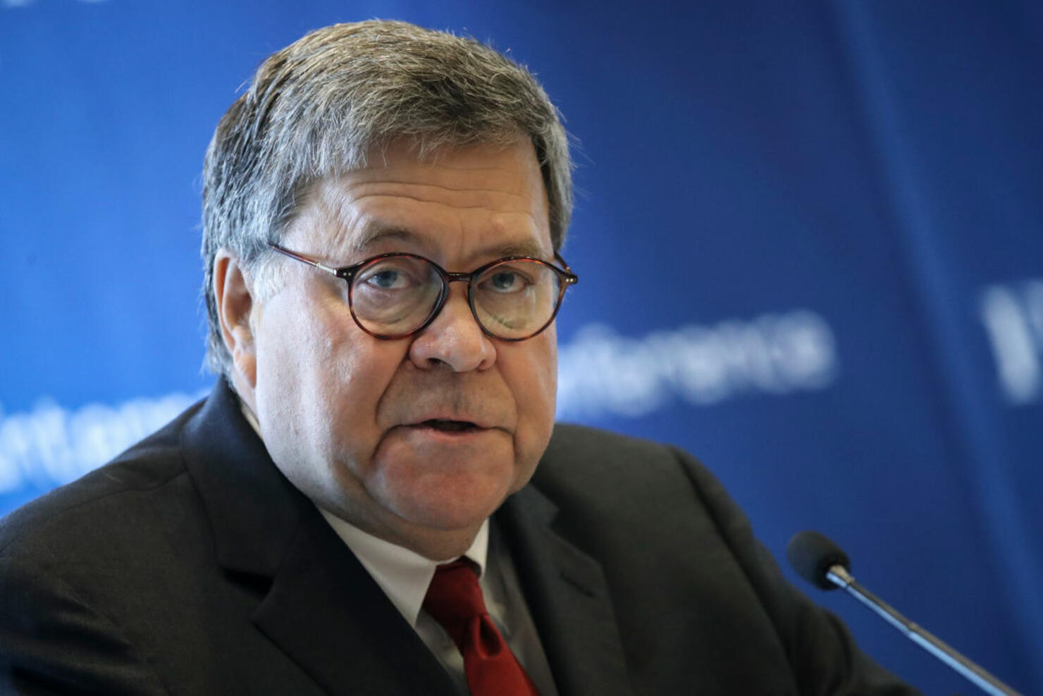 Attorney General William Barr Gives Opening Remarks At Cyber Security Conference