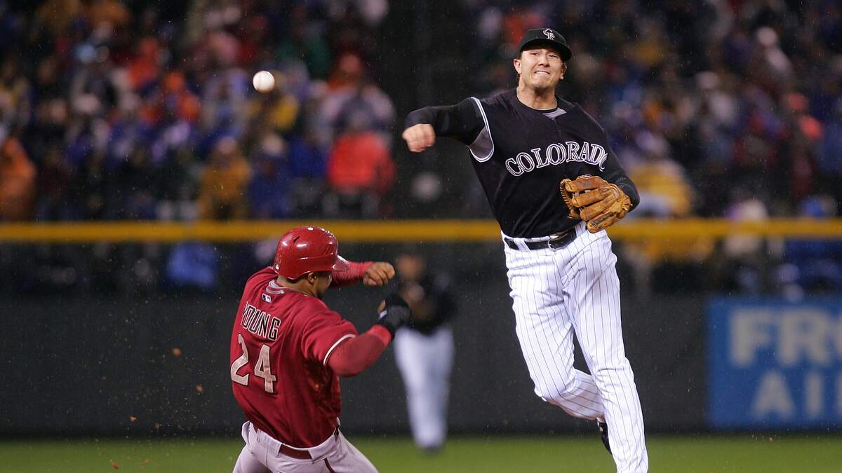 24 Troy Tulowitzki Glove Stock Photos, High-Res Pictures, and Images -  Getty Images