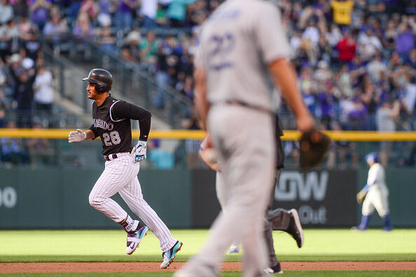 Los Angeles Dodgers v Colorado Rockies