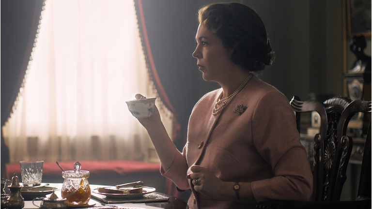 Olivia Colman in The Crown