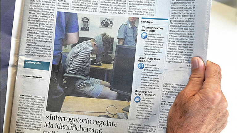 ITALY-US-POLICE-MURDER