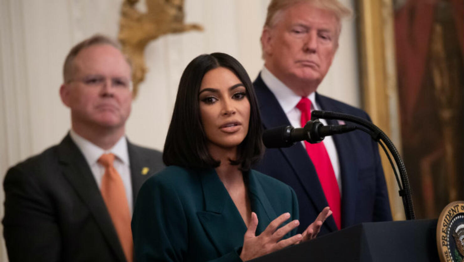 Kim Kardashian Teams Up With Oxygen For Prison Reform Doc See The Photos Iheart