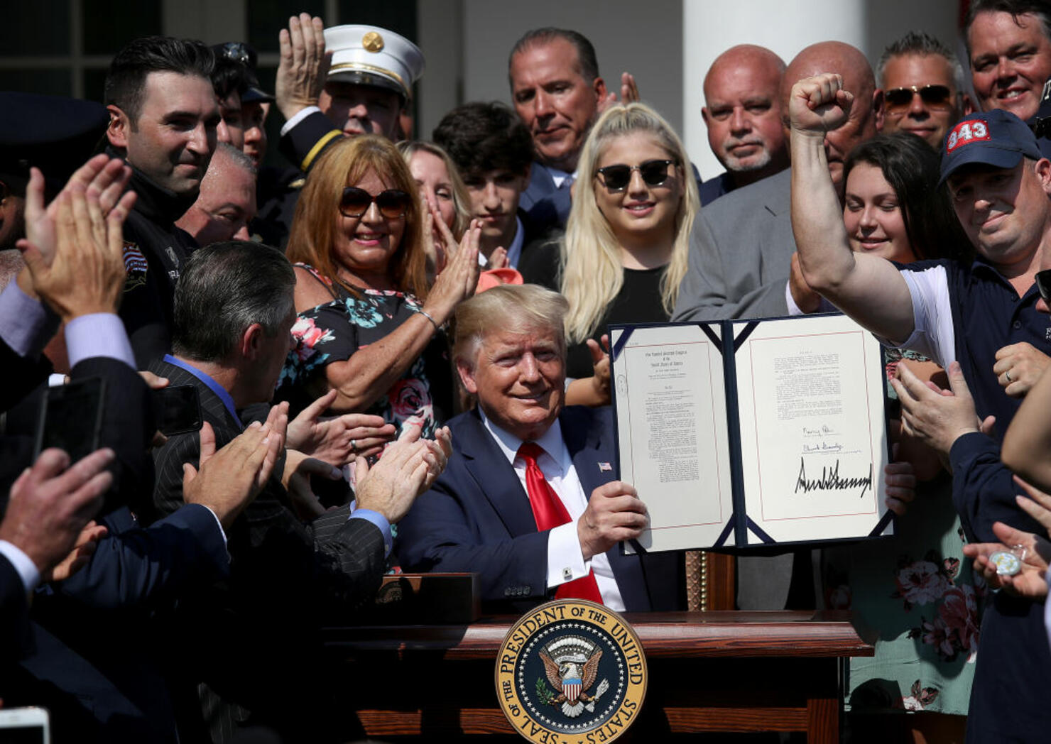 President Trump Signs September 11th Victim Compensation Fund Act