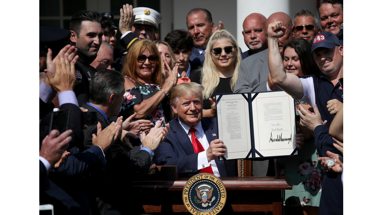 President Trump Signs September 11th Victim Compensation Fund Act