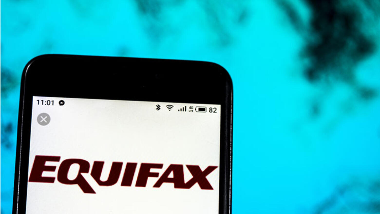 Equifax Consumer reporting agency company logo seen