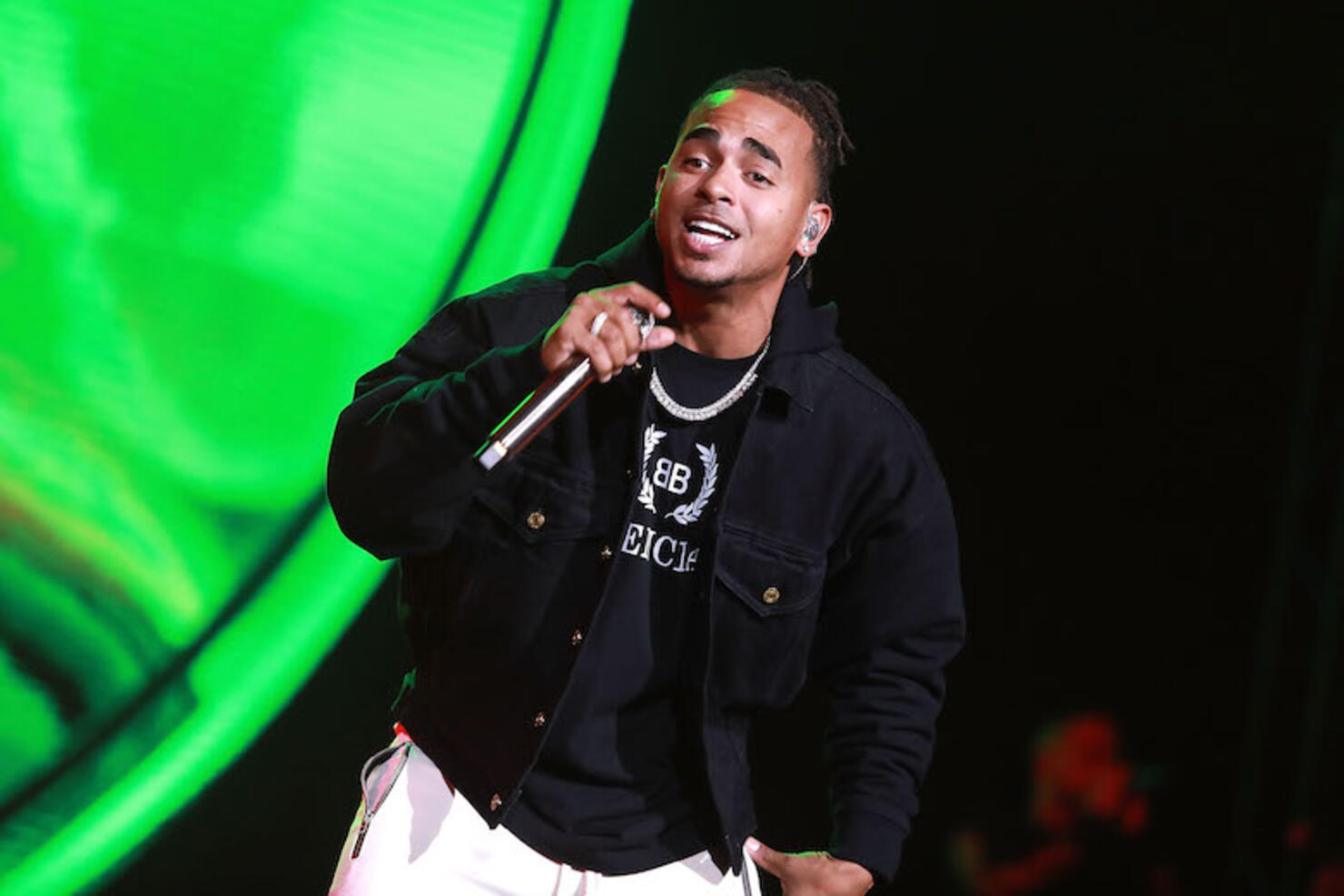 Ozuna Performs At Honda Center