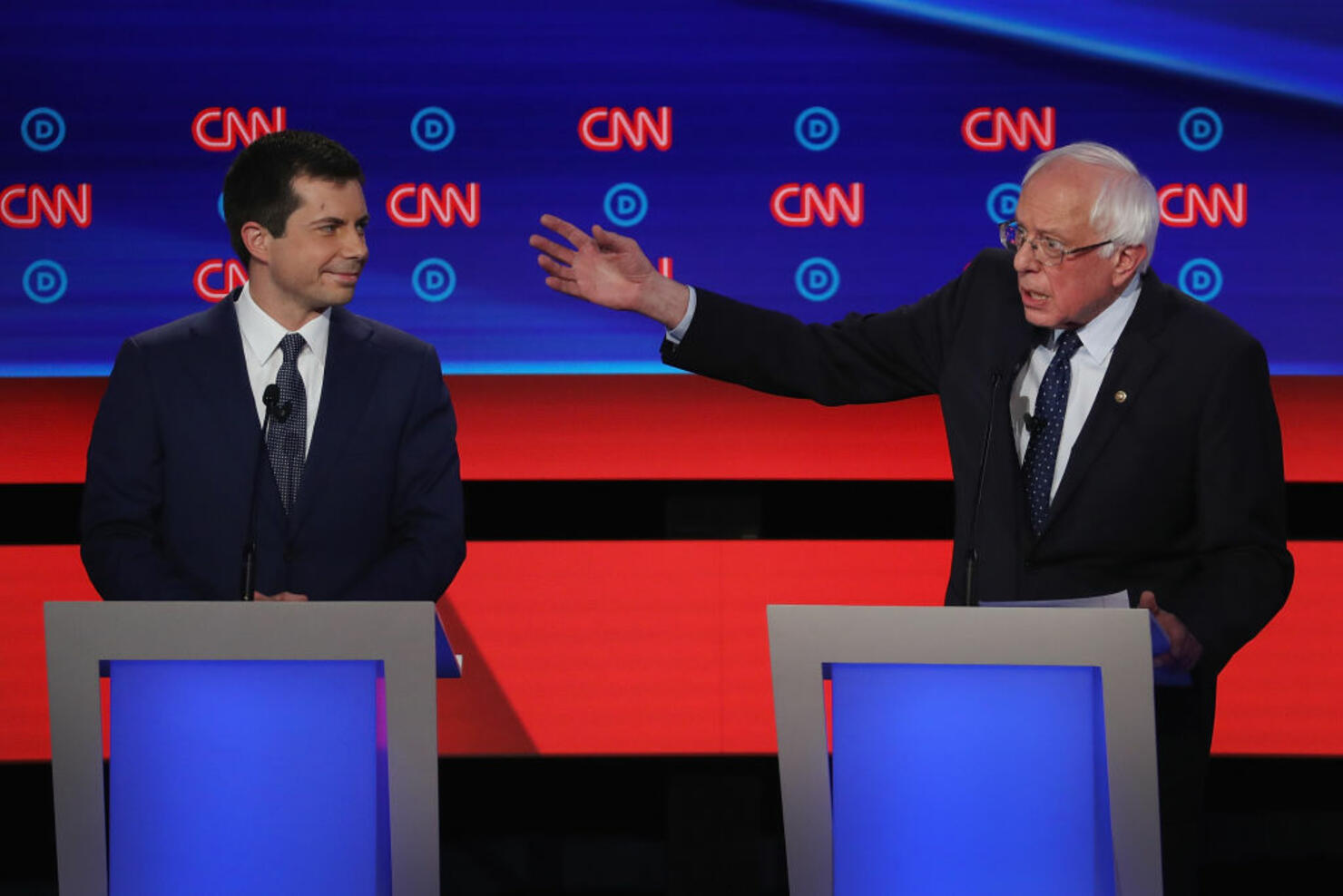 Democratic Presidential Candidates Debate In Detroit Over Two Nights