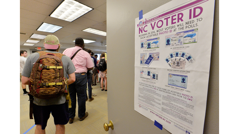 North Carolina Voters Go To The Polls In State Primary