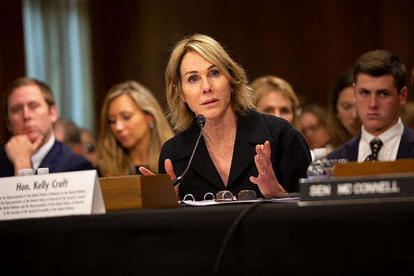 Nominee To Be The Representative To The United Nations Kelly Craft Testifies Before The Senate