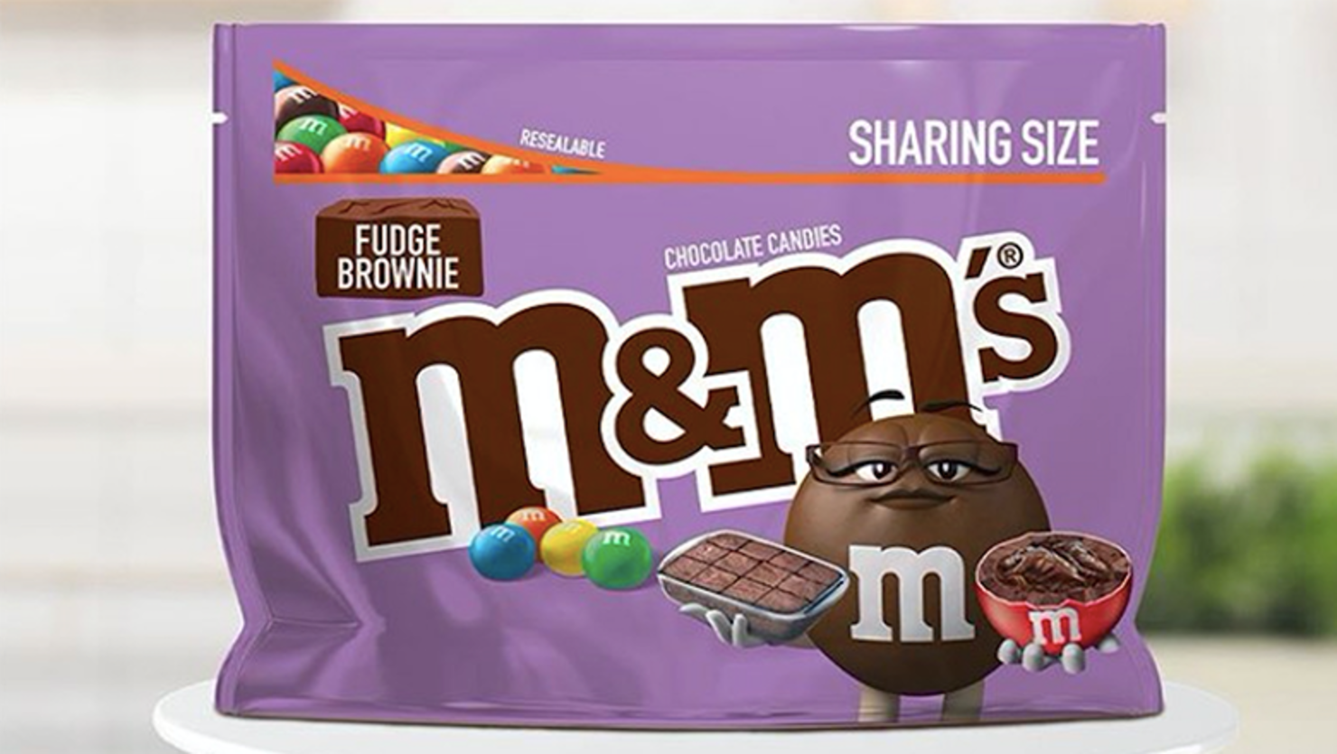 M&M Fudge Brownie, Packaged Candy