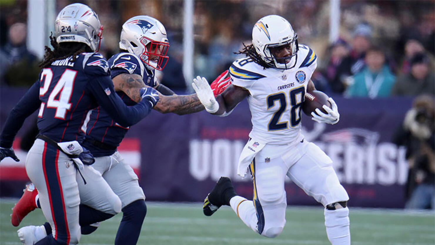 AFC Divisional Playoff: Los Angeles Chargers Vs. New England Patriots At Gillette Stadium