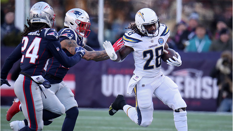 AFC Divisional Playoff: Los Angeles Chargers Vs. New England Patriots At Gillette Stadium