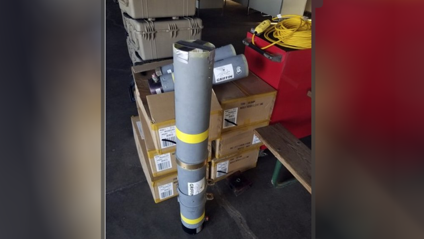 second rocket launcher recovered from returning U.S. service members