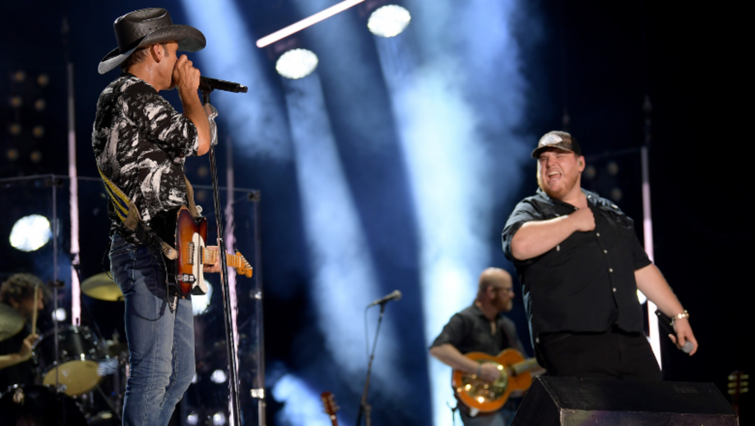 Tim McGraw And Luke Combs Light Up Nashville With 'Real Good Man' Duet