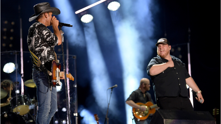 Tim McGraw And Luke Combs Light Up Nashville With 'Real Good Man' Duet