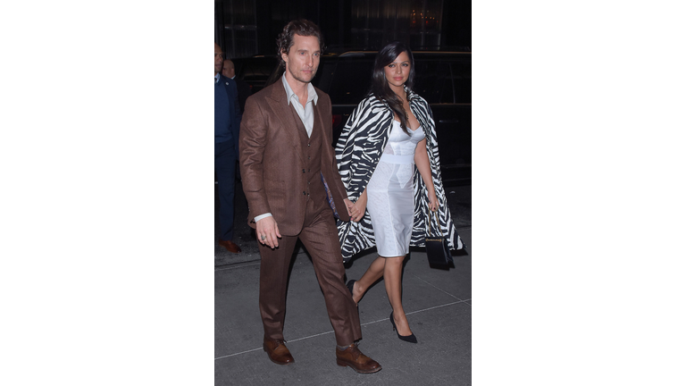 Celebrity Sightings in New York City - January 23, 2018