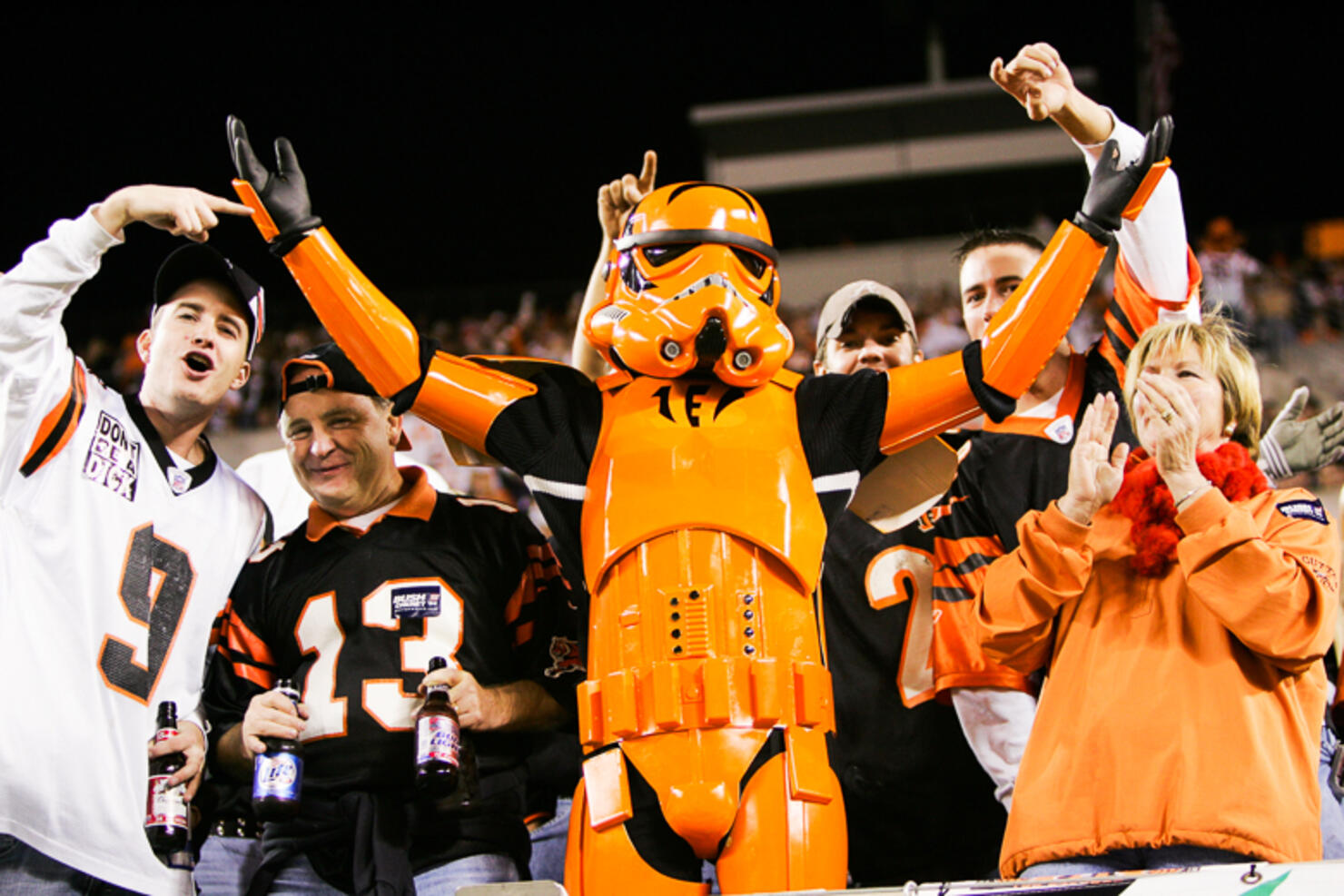 SI Photo Blog — A Cincinnati Bengals fan dresses as a stormtrooper