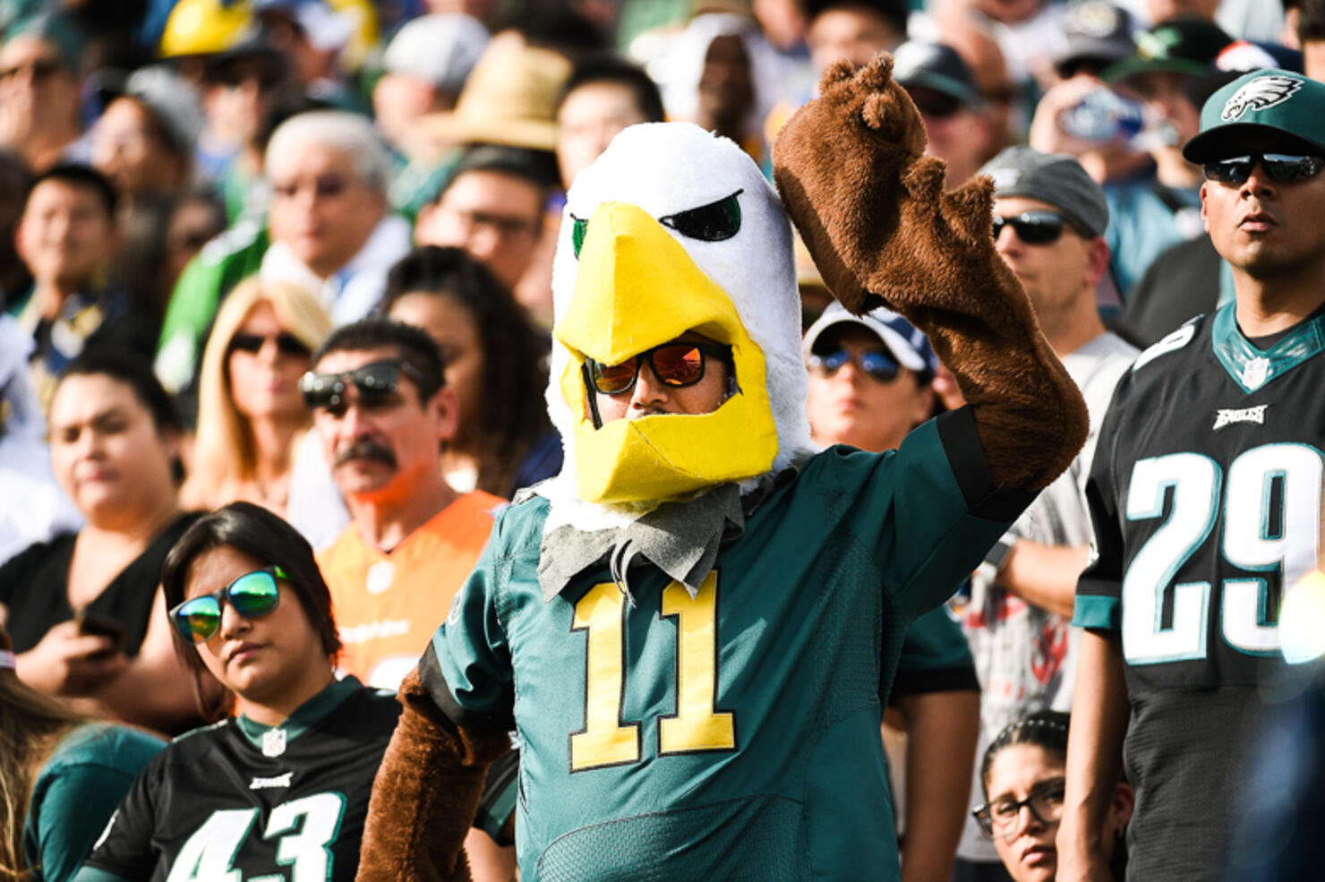 Philadelphia Eagles v Los Angeles Rams