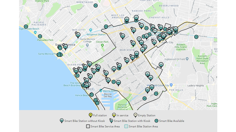 Metro Bike Share Program Opens Several New Stations In North Los Angeles