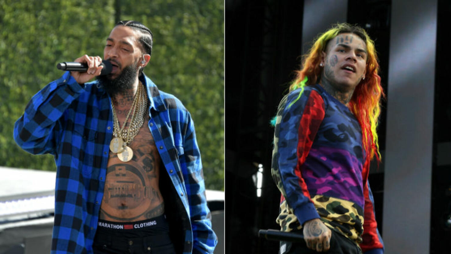 Nipsey Hussle References 6ix9ine's Snitching & The 2018 Lakers-Rockets  Fight On Rick Ross' Rich N*gga Lifestyle