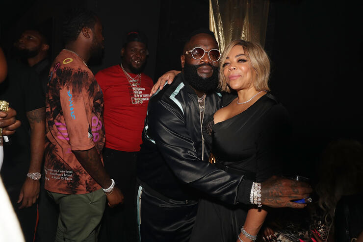 Wendy Williams Kissed Meek Mill At Rick Ross' Album Party: See The ...