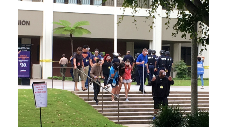 active shooter exercise held at CSULB
