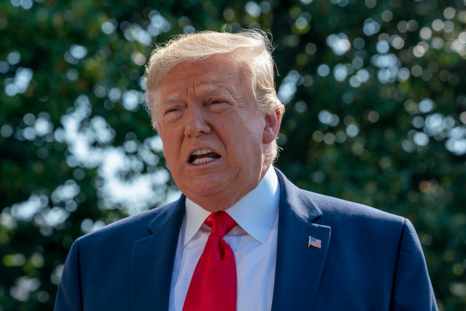 President Trump Departs White House For Fundraising Events And Vacation