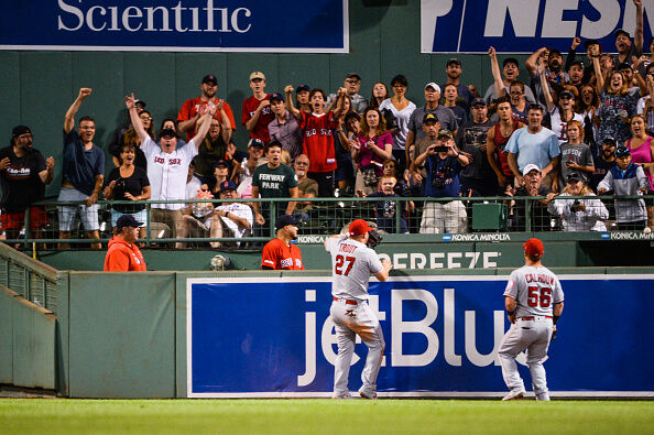 Los Angeles Angels v Boston Red Sox