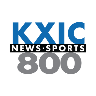 AM800 KXIC logo