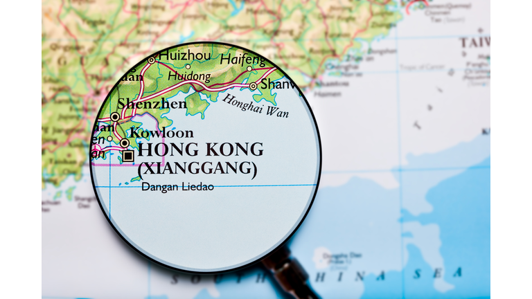 Hong Kong, China map