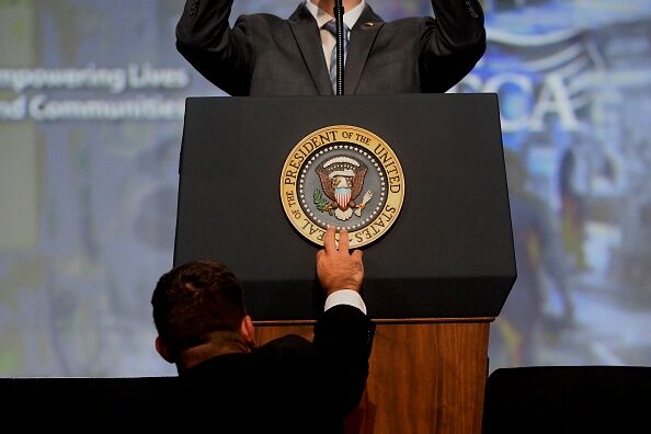 President Trump Addresses National Electrical Contractors Convention