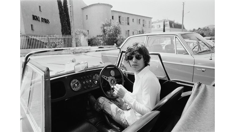 Mick Jagger In France