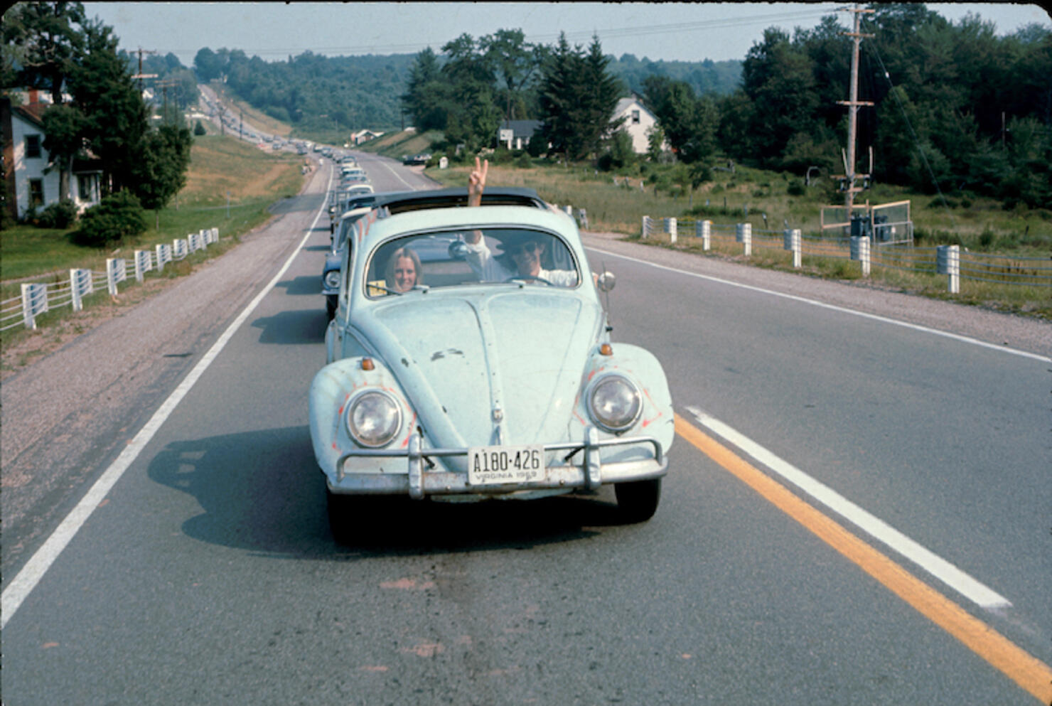 Peace On The Road To Woodstock