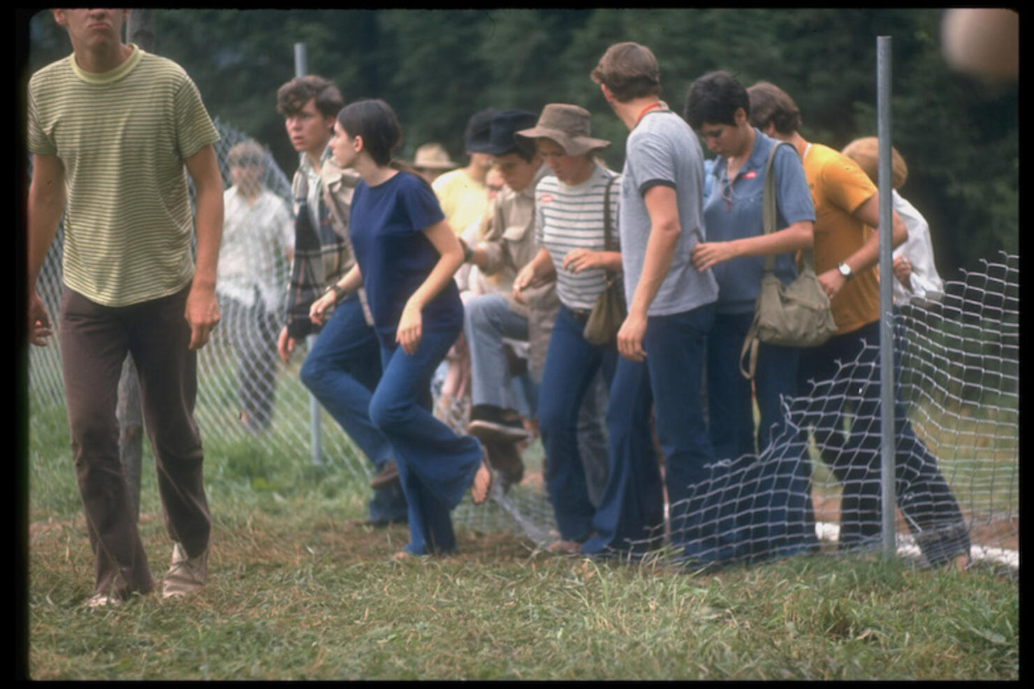 Arriving At Woodstock