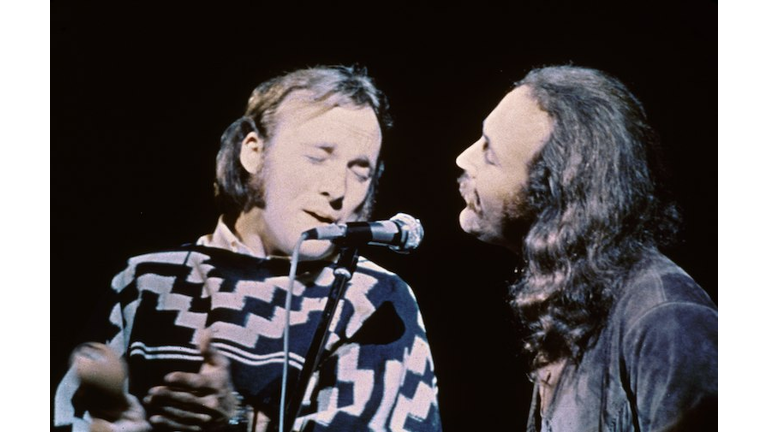 Crosby, Stills, & Nash On Stage At Woodstock