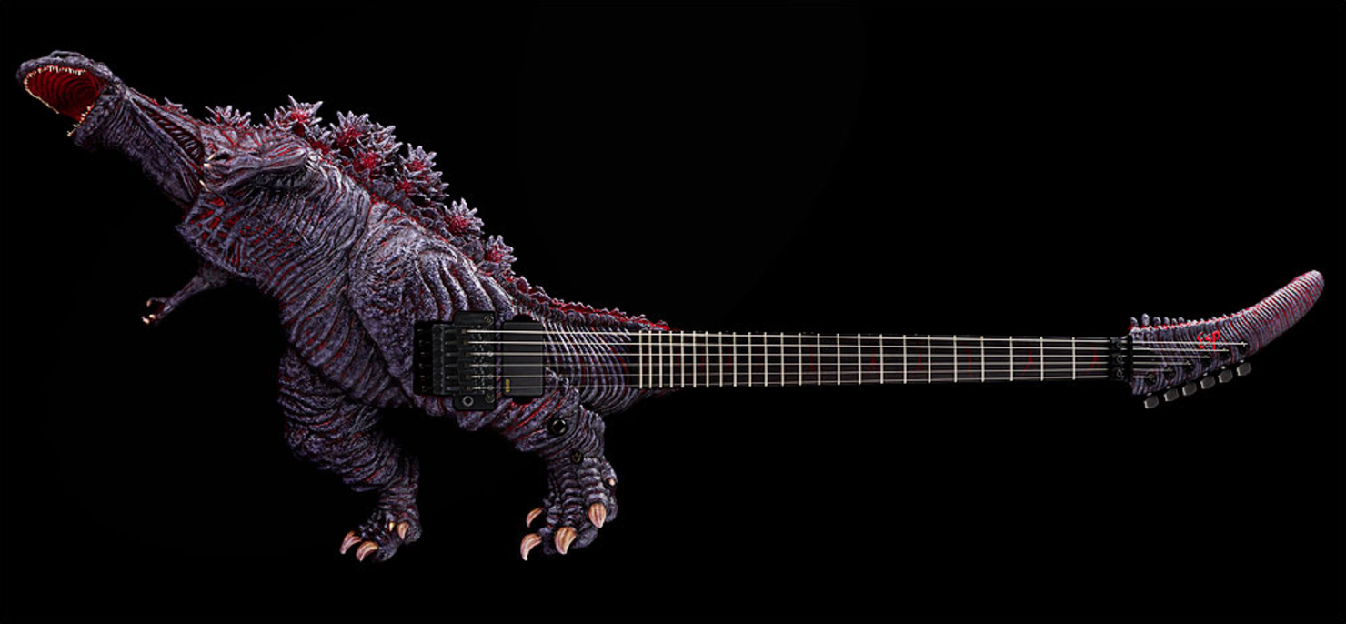 Blue Oyster Cult Would Be Proud Of Esp S New Godzilla Guitar Iheart