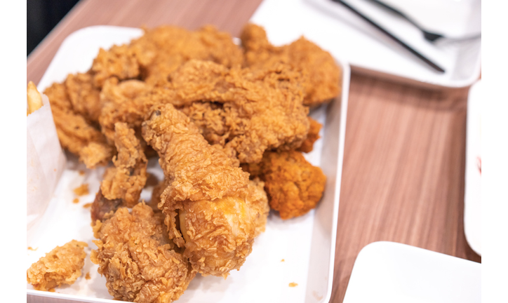 Fried Chicken on plate