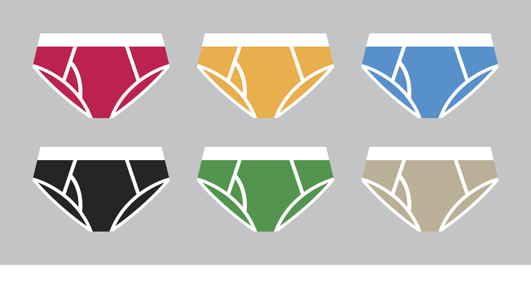 Underwear, panties icon Vector illustration