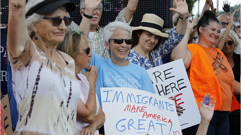 Immigration demonstration