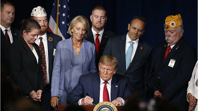 President Trump Keynote Address At AMVETS 75th Annual National Convention