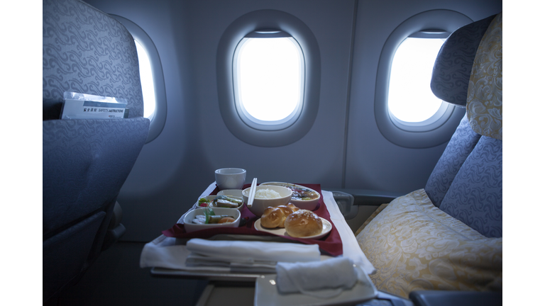 airline meal for business class